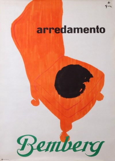 En vente :  BEMBERG ARREDAMENTO THE CAT AND ITS ARMCHAIR